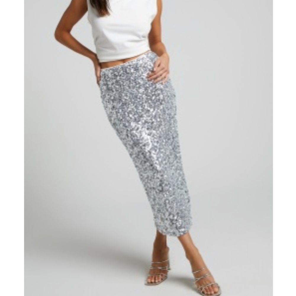 Showpo Sequin skirt